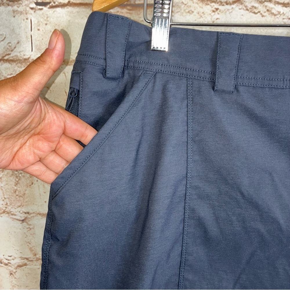 Duluth Trading Co Women's Dry on the Fly Improved Skort in Ink Size 16W NEW - Picture 5 of 12